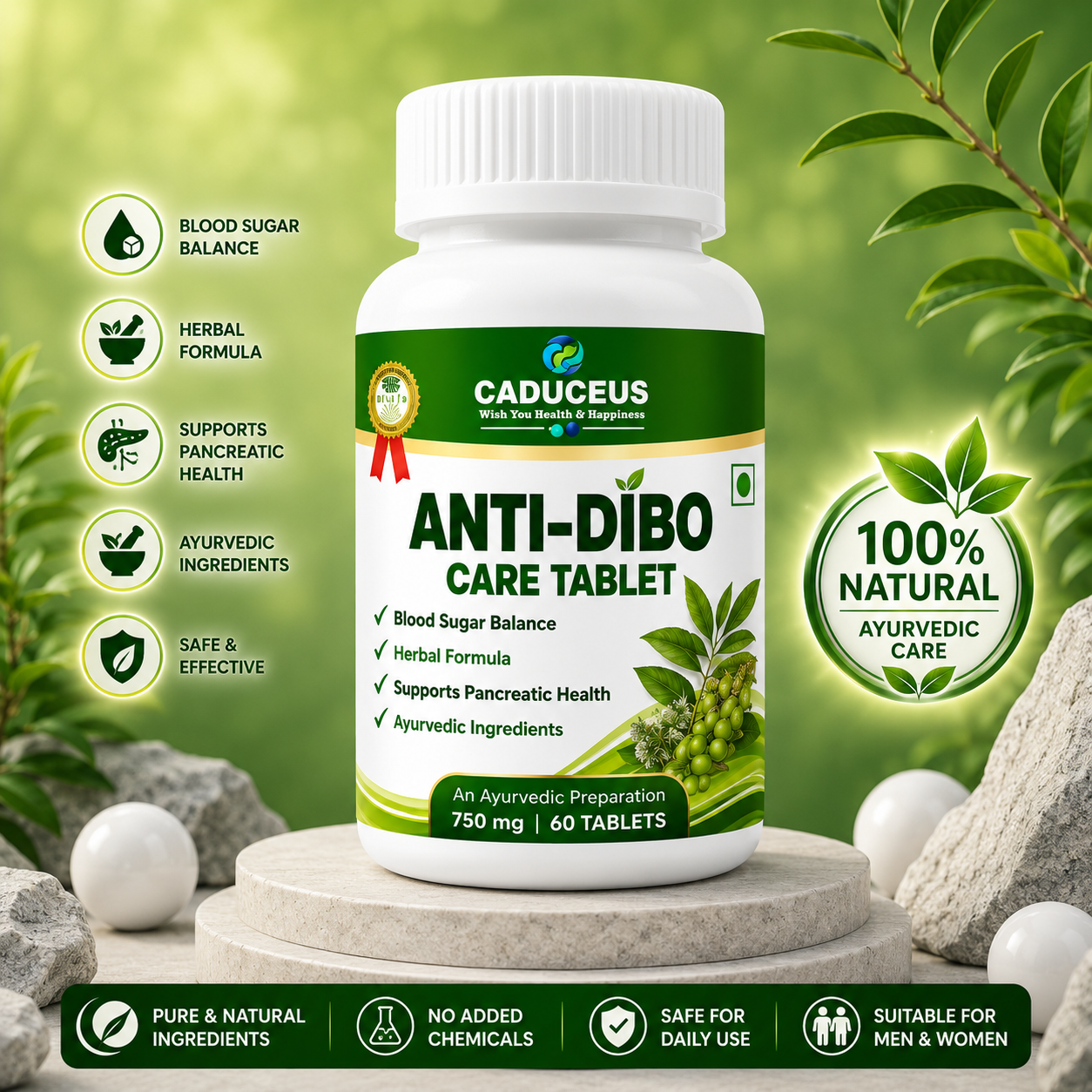 Anti-Dibo Care Tablet - Caduceus wellness product